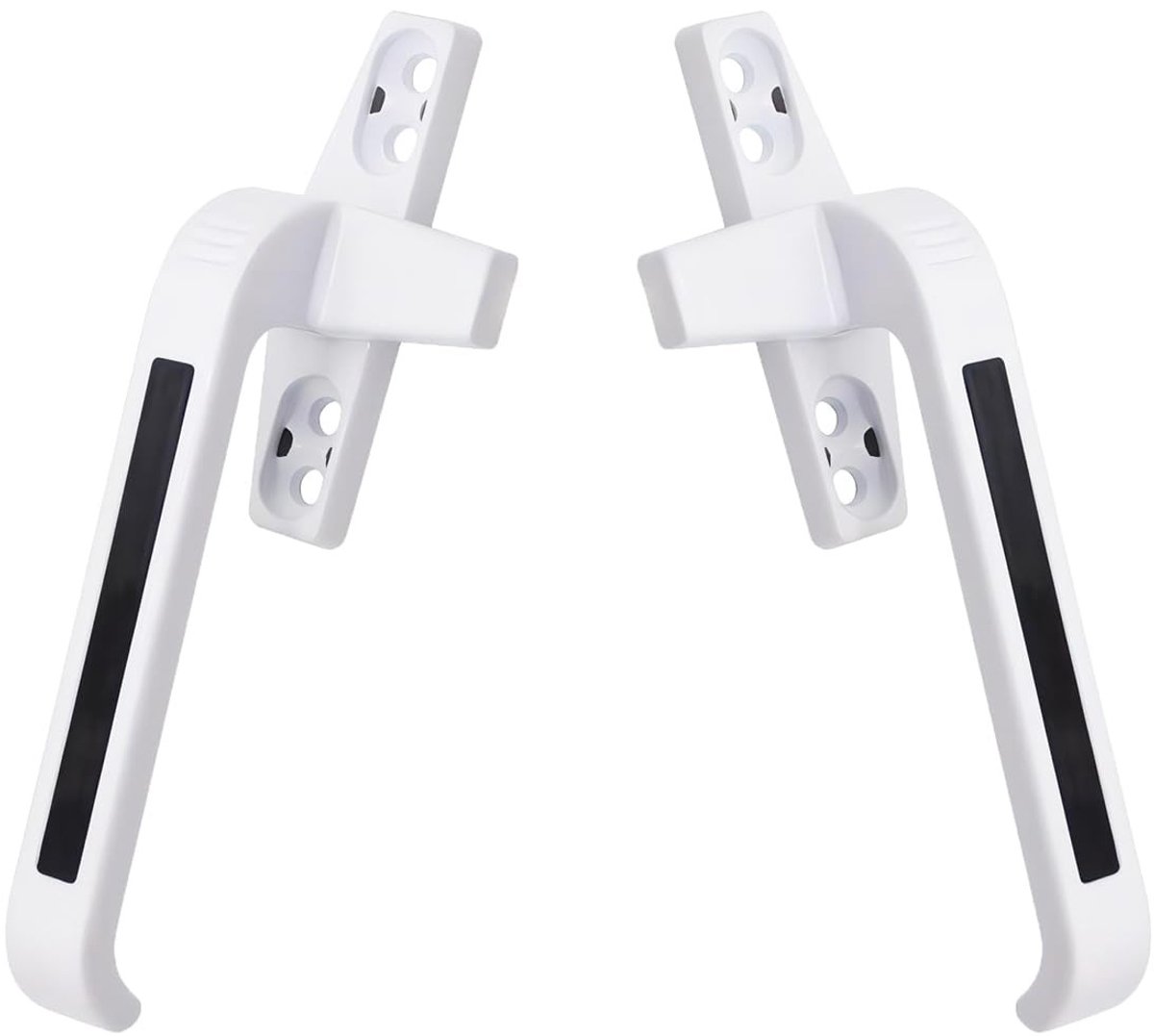 Dailygoods- Raamgreep Aluminiumlegering - Ergonomisch Design - Raamvergrendeling - Kanteldeuren - Wit - Slijtvast Materiaal - Raamhandgreep