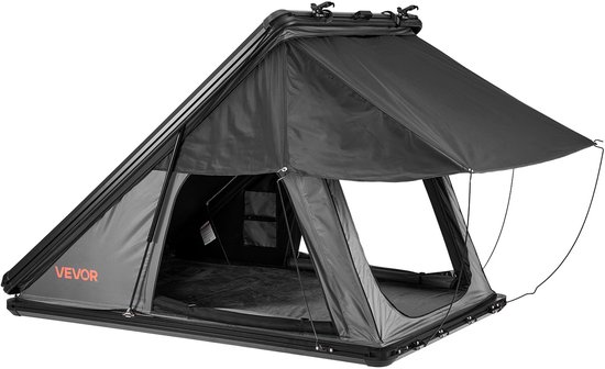 VEVOR Daktent Hard Shell, 2-3 Persoons Aluminium Daktent Hardshell met Tri-Color LED Licht & Dik Mattres, Waterdicht Winddicht Overland Kachet Dakkluizendrager Geschikt voor Jeep SUV Pickup van Vevor — afbeelding 2