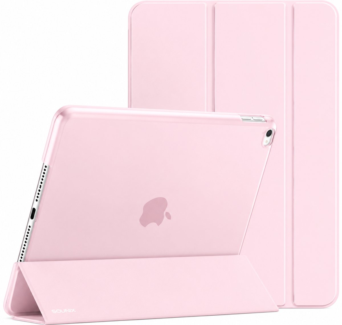 Sounix Tablet Hoes Geschikt voor iPad 10.2 (2019) 7e generatie / iPad 10.2 (2020) 8e generatie / iPad 10.2 (2021) 9e generatie - Hoesje - Roze