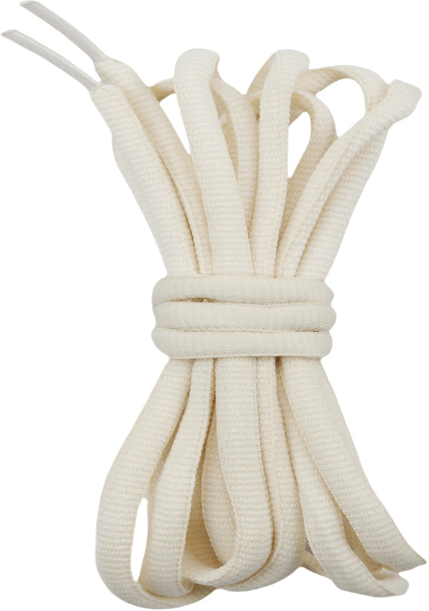 Dailygoods- Sportveters Halfrond 7mm - Ovale Veters - Vervangingsveters - 2 Paar (4 Veters) - Geschikt voor Sneakers/Hardloopschoenen - Hoogwaardige Polyestervezel - Schoenveters