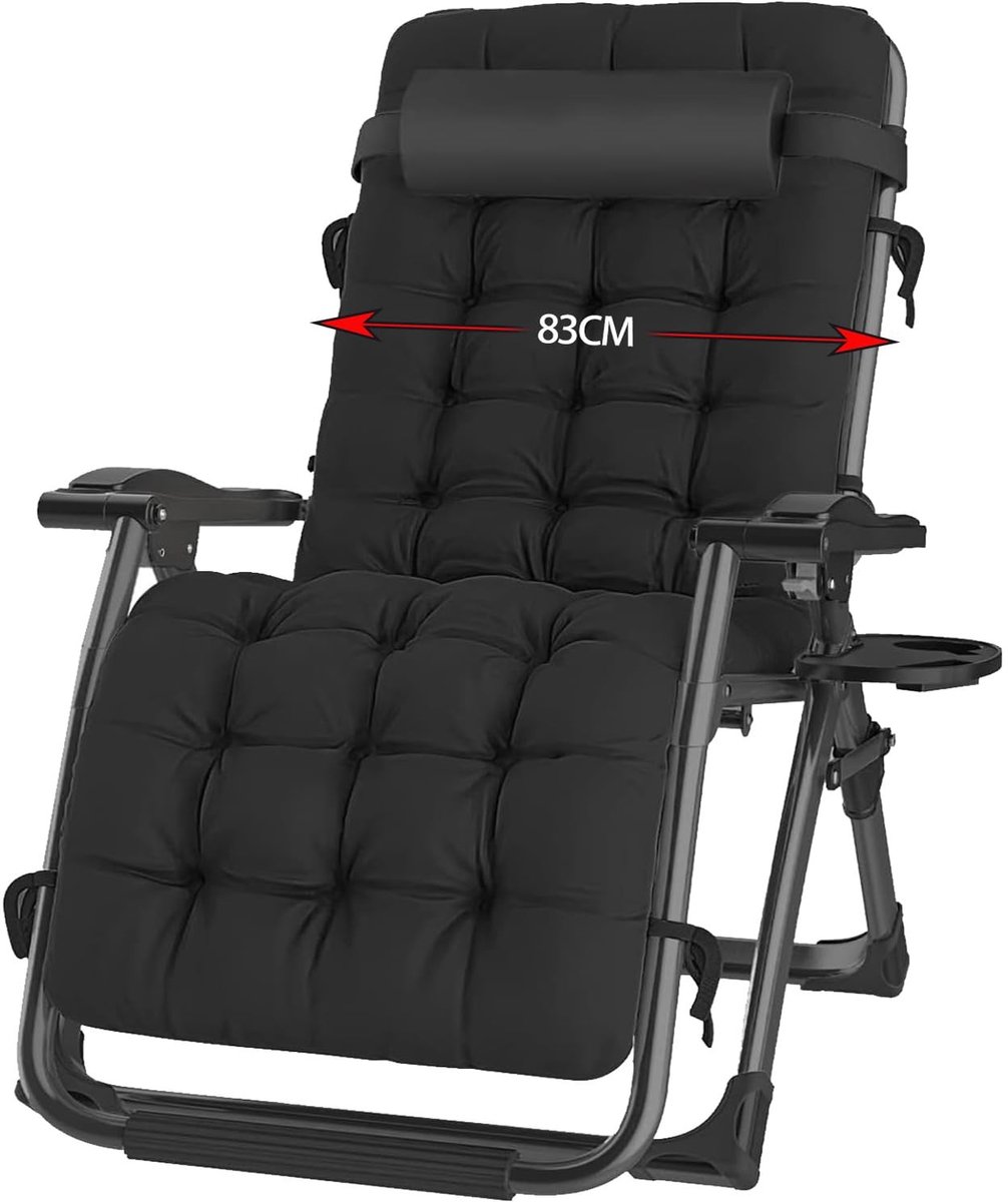 Dailygoods- Ligstoel verstelbaar 240 kg - Inklapbaar - Ergonomisch - Comfortabel - Tuinstoel - Ademend materiaal - Zonnebed