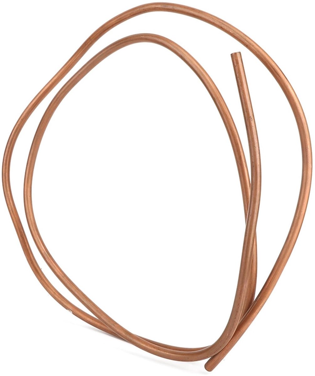 Dailygoods - Koperen Buis 8 Mm Buitendiameter - Koelleiding - Hoge Temperatuurbestendigheid - Brons - Zachte Koper Buis - Voor Koelkast en Vriezer - 2...