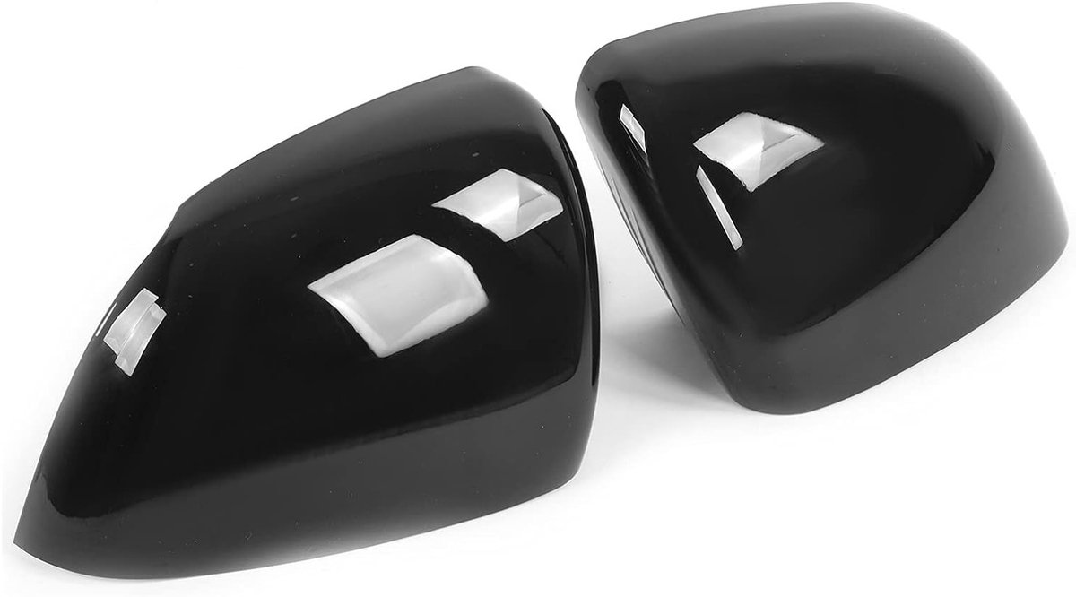 2 Stuks Zwarte Zijspiegelkappen van ABS, Slijtvast en Duurzaam, Geschikt voor A-klasse W177 en CLA C118 2020+