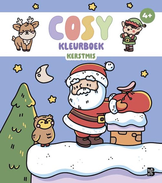 Kerstmis 1 - Kerstmis: Cosy kleurboek - cover