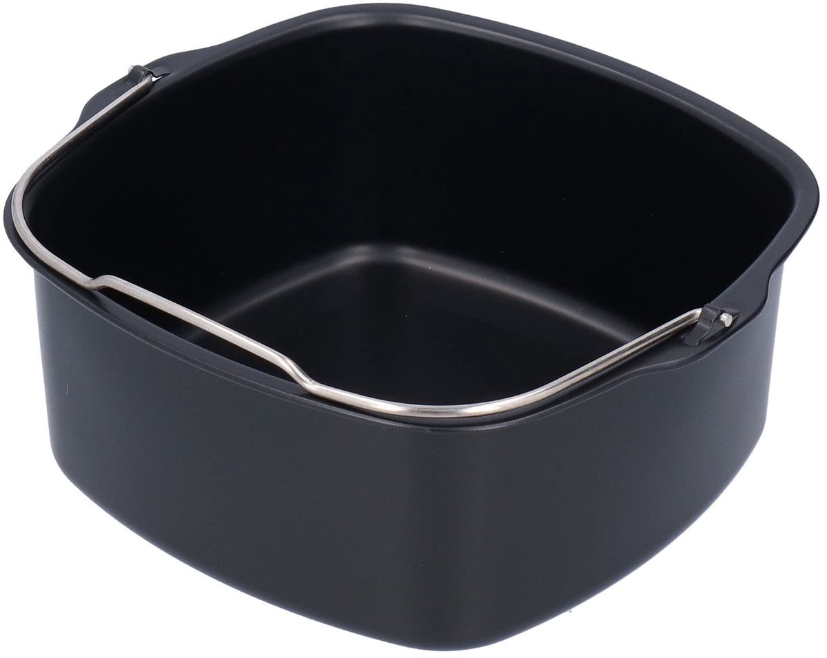 Dailygoods- Cakevorm 22 cm - Taartvat - Friteuse Accessoires - Voedselveilig Ijzer - Hittebestendig - Perfecte Pasvorm - Taartpan