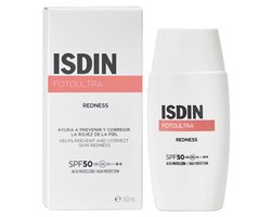 ISDIN - FotoUltra Anti Redness - Anti-roodheid Zonnebrand - SPF50 - 50 ml