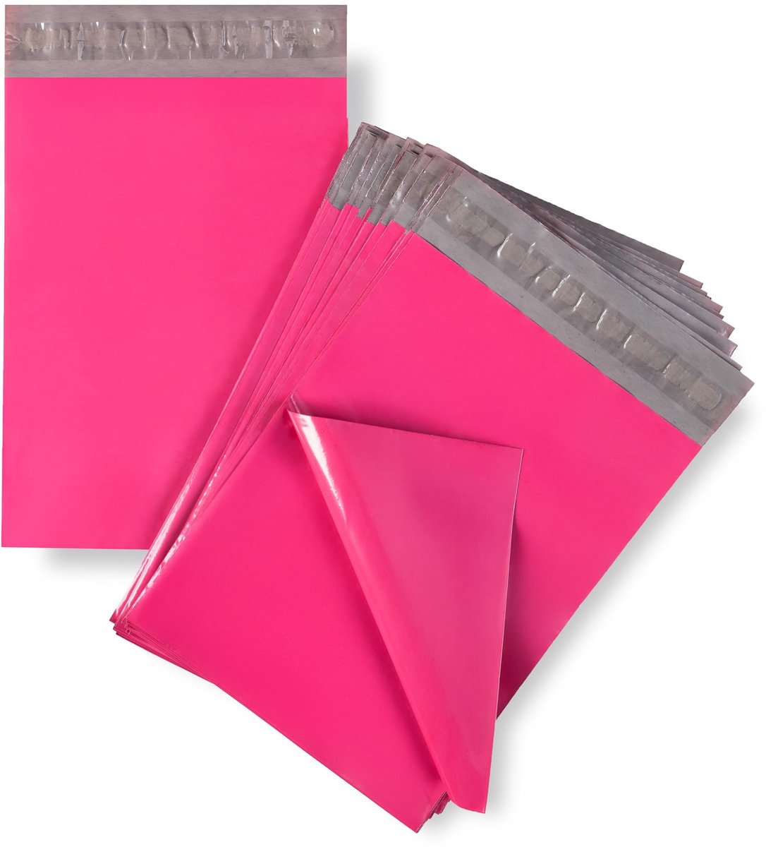 Dailygoods- Verzendtassen 40 x 50 cm - Ondoorzichtige Enveloppen - Posttassen - Pakkettassen - Koerierstas - Roze kleur - Verzendzakken