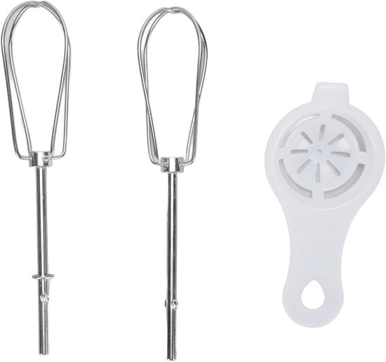 Handmixer Opzetstukken - Roestvrij Staal - Bakken en Koken - Vaatwasserbestendig - 2 stuks - Zilver — afbeelding 5