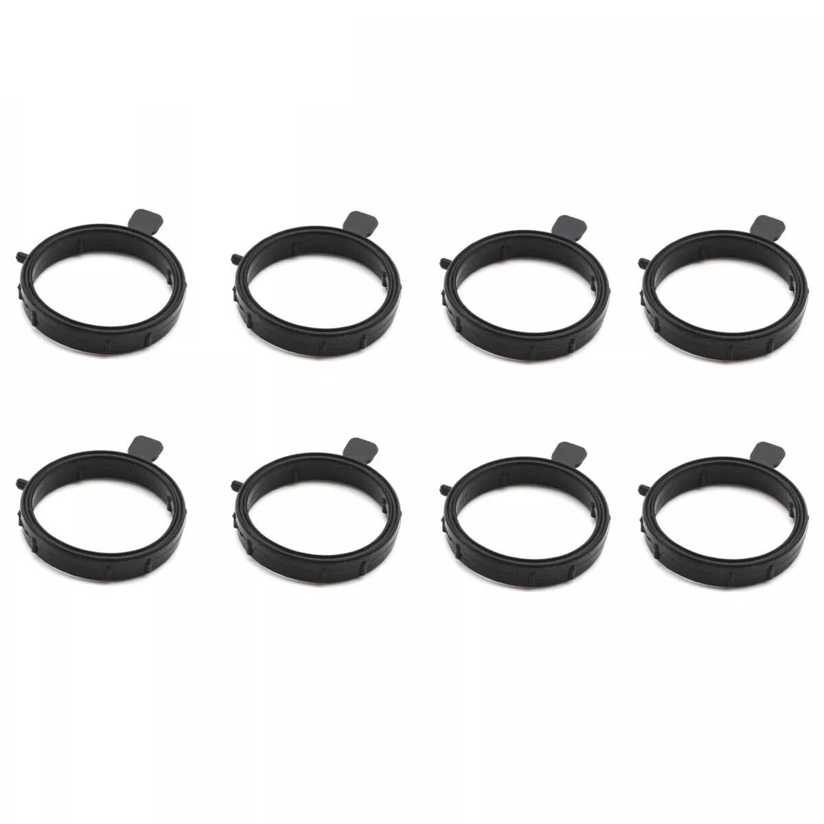 Dailygoods- Kleppendeksel Afdichting 8x - Geschikt voor Porsche Cayenne/Panamera - 8-cilinder/6-cilinder - Onderdeelnummer 94810593702 - Hoge Kwaliteit - Betrouwbare Vervanging - Afdichtingspakking