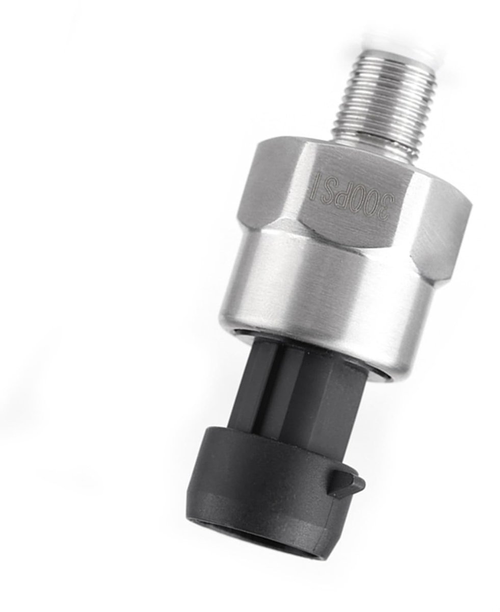 Dailygoods- Druksensor 30-500 psi Nauwkeurigheid - Roestvrijstalen Transducersensor - 1/8 NPT Draad - Voor Olie/Brandstof/Gas/Water - Lichtgewicht en Handig te Installeren - Druktransducer
