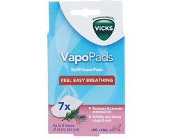 Vicks Vapopad - Rozemarijn - Lavendel - 7 stuks Image