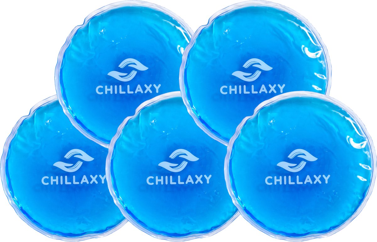 Chillaxy Coldpack – Icepack – Set van 5 Coolpack - IJspack, Gelpack – Koud Compress Herbruikbaar
