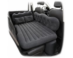 HomeGoodies - Auto luchtbed - Opblaasbaar autobed - Achterbankmatras - Autoreisbed - Universeel - Inclusief hoofdsteun, hoofdbeschermer, vergroot zijblok & opbergtas