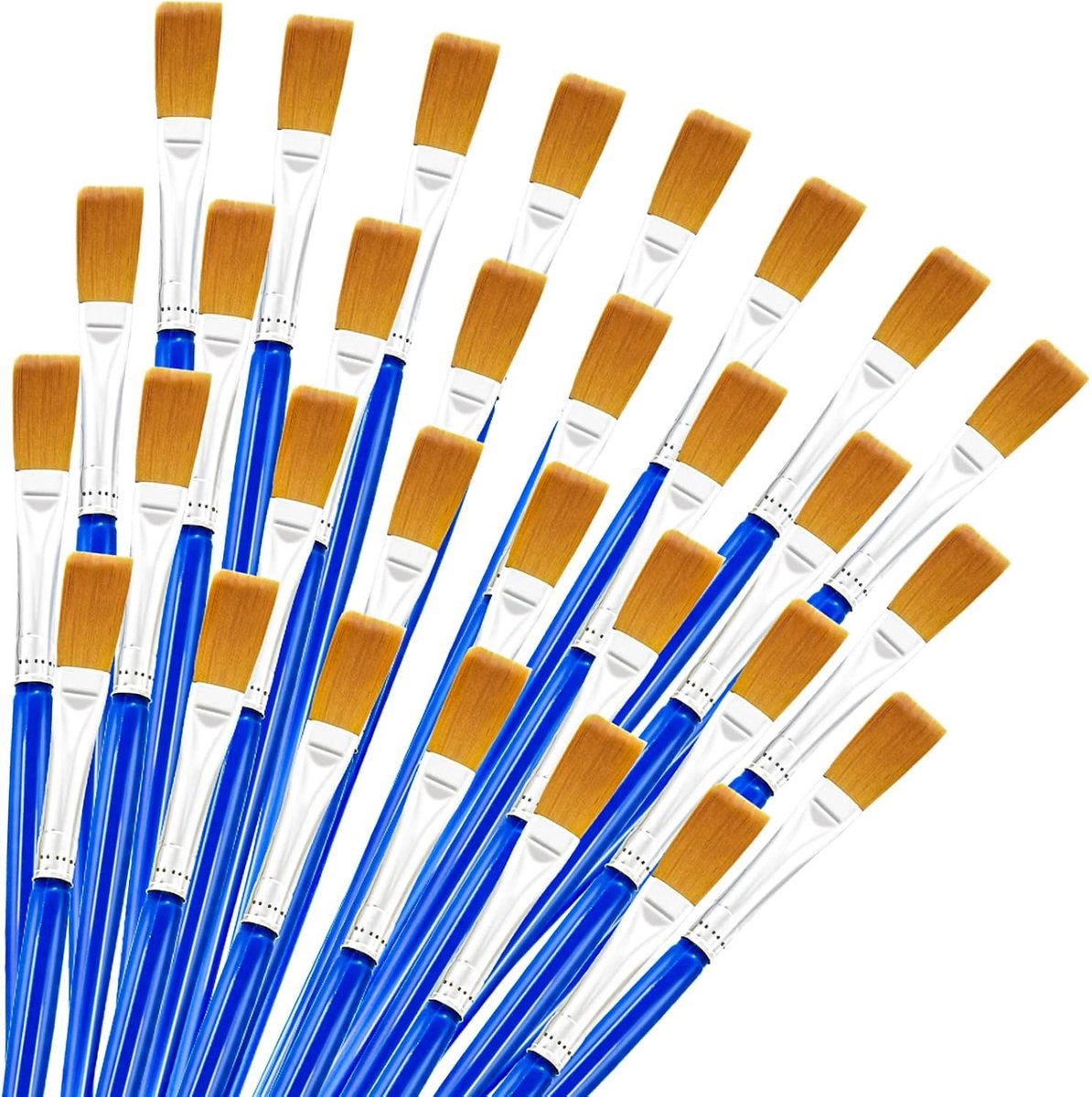 Set van 30 Professionele Detailkwasten met Synthetisch Nylon Haar voor Acryl, Waterverf en Olieverf Schilderen