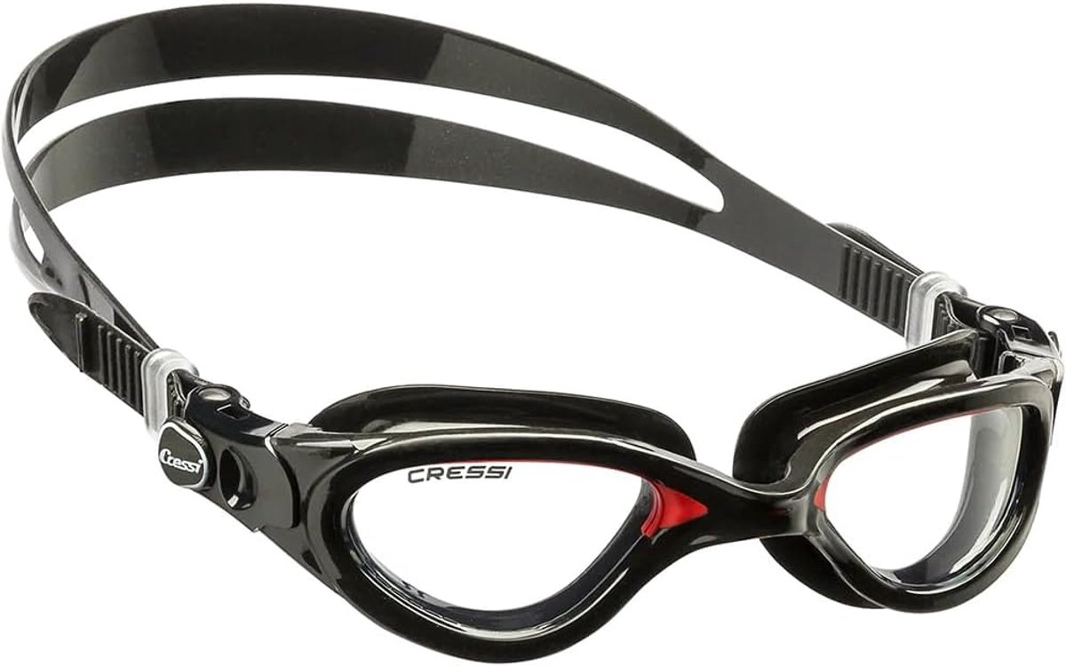 Thijox - Flash Goggles Zwembril - Krasbestendige Zwembril met Aparte Glazen, Condensvrij, UV-bescherming, Ideaal voor Zwemmen, Snorkelen en Triatlon