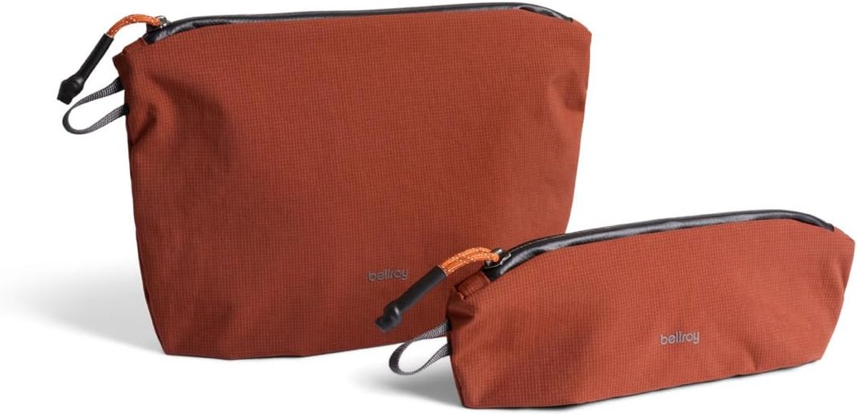 Thijox - Bellroy Lite Pouch Duo - Lichtgewicht Pennenzak en Etui - Gerecycleerd Ripstop - Ideaal voor School, Kantoor en Reizen - Compact en Ruim - Pe