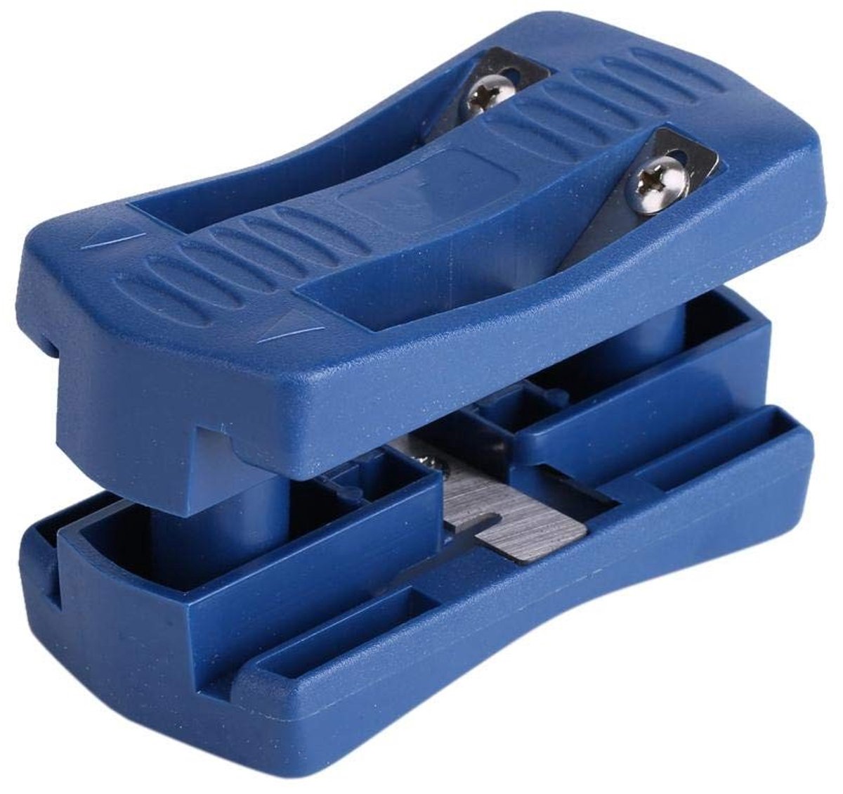 Dailygoods- Randbanding Machine Handmatig - PVC - Geschikt voor Randbanding Dikte <0.5mm - Breedte 15-40mm - Afmetingen 100x53x48mm - Inclusief 2 Set Messen - Bandingtool