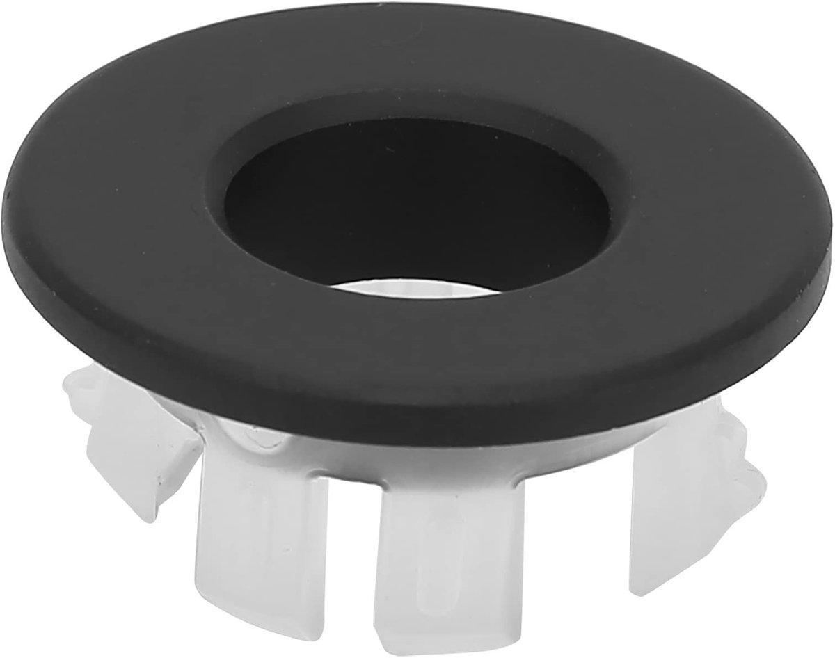 Dailygoods- Spoelbak Ronde Overloop Cover - Badkamer Wastafel - Messing - Corrosiebestendig - Glanzend Oppervlak - Eenvoudige Installatie - Gootsteenafvoer