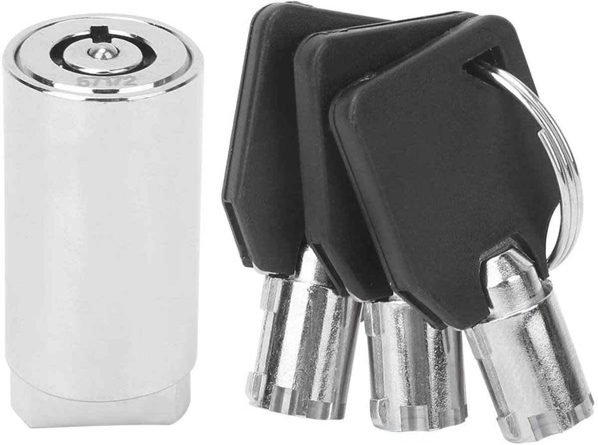 Dailygoods- Vending Machine Lock Hoog Beveiliging - Slotcilinder - Zinklegering - 3 Sleutels - Geschikt voor Automaten - Modern Eenvoudig - Automaat Slot
