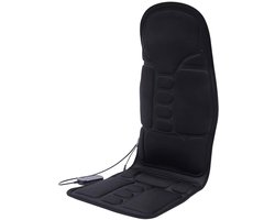 JOYNEXTBUY - Massage Stoelkussen met Verwarming - Elektrisch Massagekussen voor Nek en Rug - Vibrerend - Auto, Thuis en Kantoor