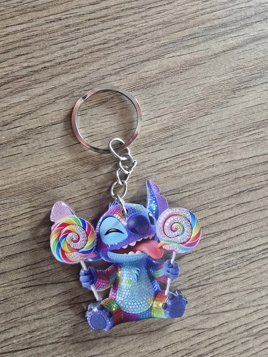Sleutelhanger Stitch lollie