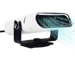 Ventilator Kachel - Ruit Ontdooier - Snel Ontdooien - 12V Aansluiting - 150W - Wit
