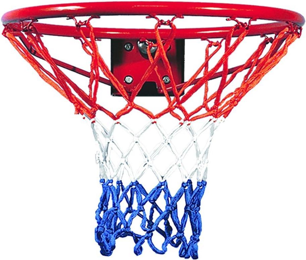Basketbalring - Sportring - Buitenspelen - Verstevigd Staal - 45cm - Rood Wit