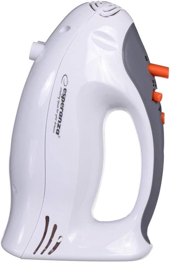 Handmixer - Keukenmixer - Bakken en koken - 6 snelheden - 250 Watt - Wit — afbeelding 2