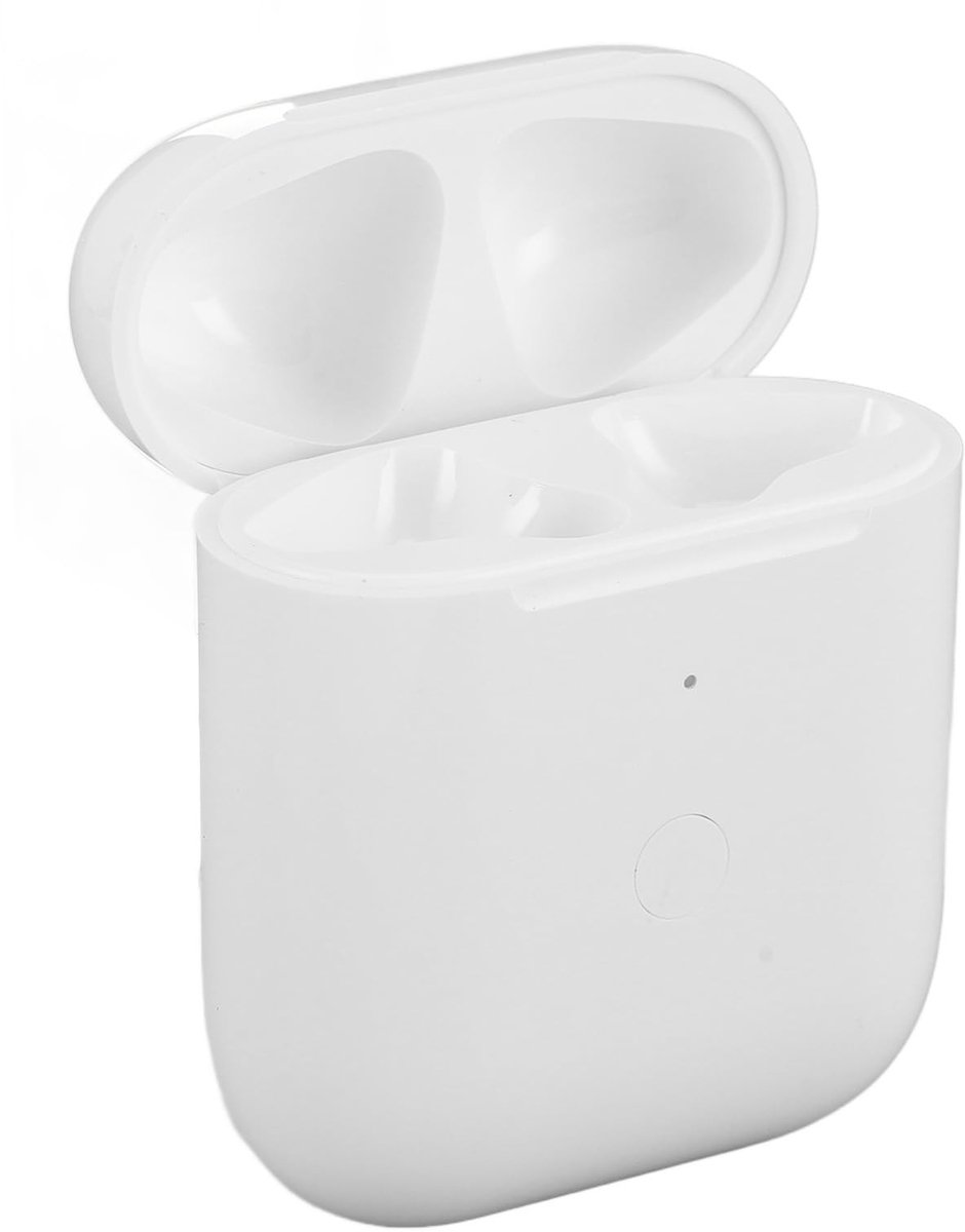Dailygoods - Oplaadcase voor Oordopjes - Draadloos en Beschermend - 550 mAh - Geschikt voor 1e en 2e Generatie - Ideale Vervanging voor Opladerhoes