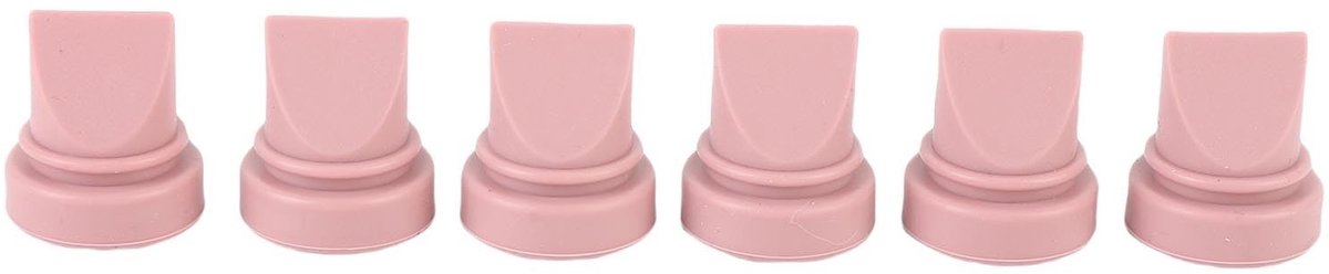 Dailygoods- Borstkolven Eendenbekventielen - 6 Stuks - Siliconen - Food Grade Materiaal - Compatibel met M9-pompen - Gemakkelijk te Onderhouden - Borstkolfaccessoires
