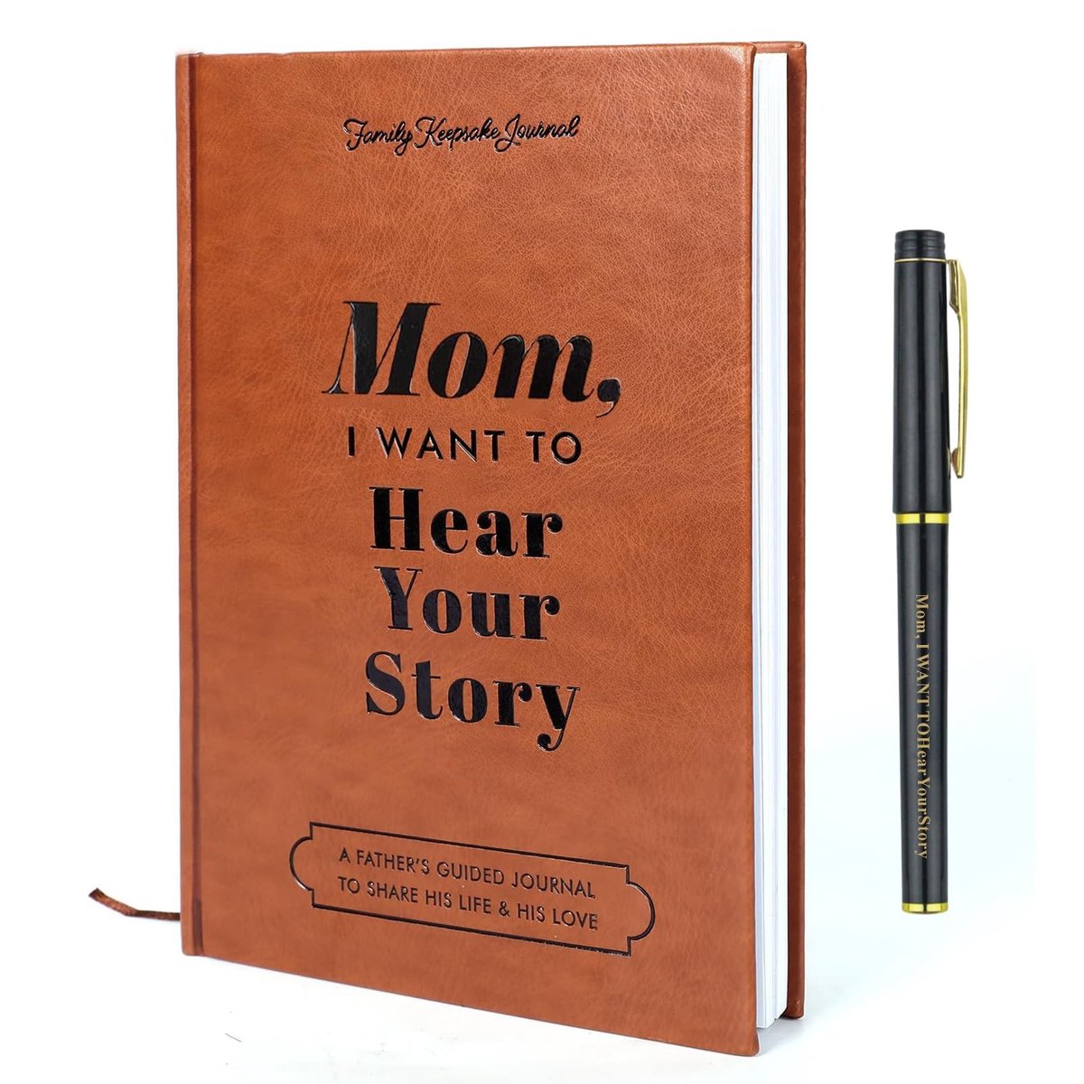 Dailygoods- Dagboek met Vragen - Herinneringen Boek - Dagboek voor Moeder - Verhalen Delen - Persoonlijke Groei - Levensverhalen Vastleggen - Herinneringenboek