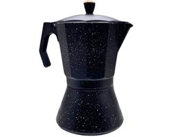 Moka Pot 6 Kops – Percolator Inductie – RVS en Aluminium Espressomaker – Espresso Koffiemaker