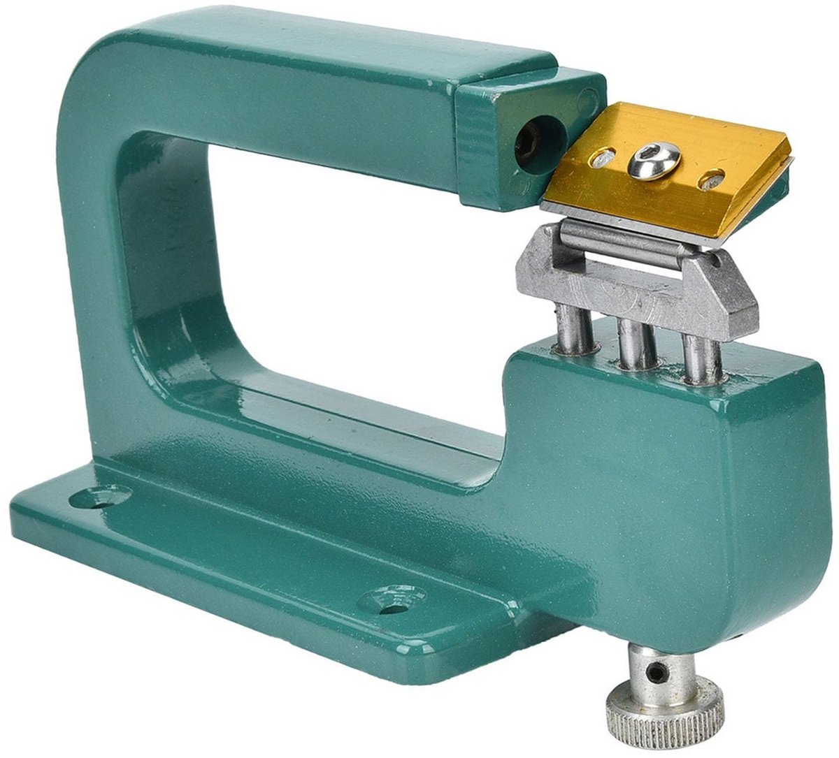 Dailygoods- Skimachine Duurzaam Aluminium - Verstelbare Hoogte - 4 Rolmaten - Reparatiesplittergereedschap - Inclusief Bladen - Lichtgewicht en Stevig - Leerschiller