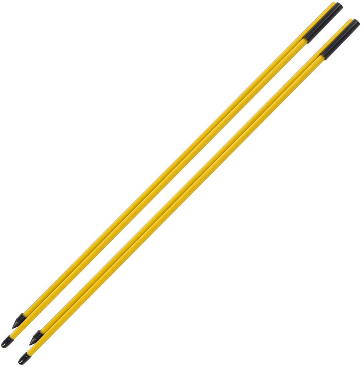 Dailygoods- Golfuitlijningsstokken Opvouwbaar - Glasvezel - 2-sectie - Lichtgewicht - Draagbaar - Verbetering zwaaipositie - Golfsticks