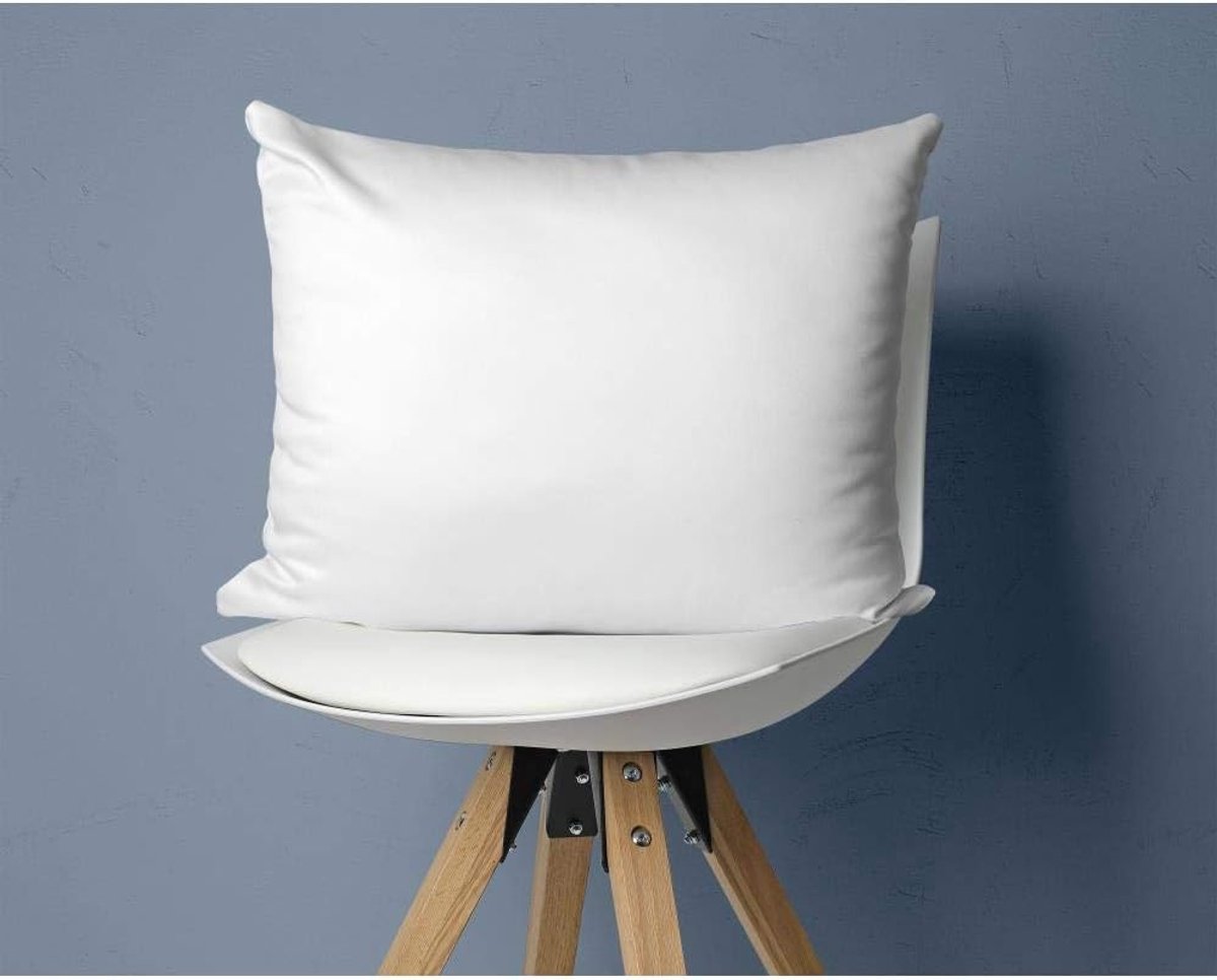 SnelShoppen - Pillowcase Set van 2 - 60x70 cm Kussensloop Katoen-Satijn - Wit - Luxe Kussenhoezen voor Elk Seizoen, Ideaal voor Slaapkamer en Gastenka