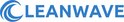 Het blauwe CleanWave logo met golvende lijnen.