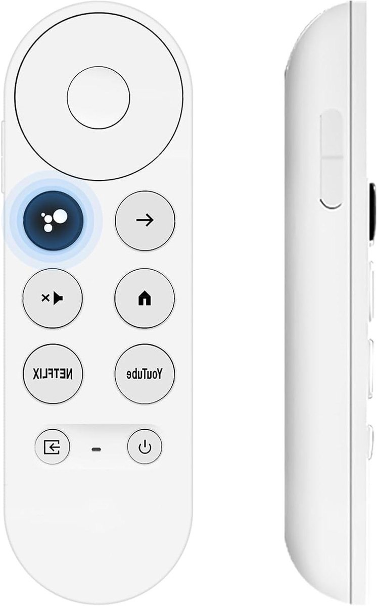 Afstandsbediening - Mediabesturing - Streamen - Spraakbesturing - 15 cm - Wit