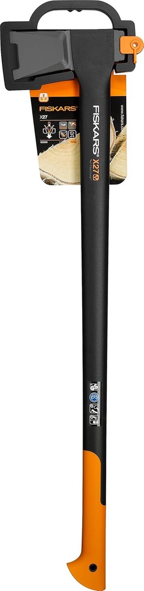 Splijtbijl - Houtbijl - Kloofhout Maken - Onverwoestbare steel - 44 cm - Multikleur — afbeelding 4