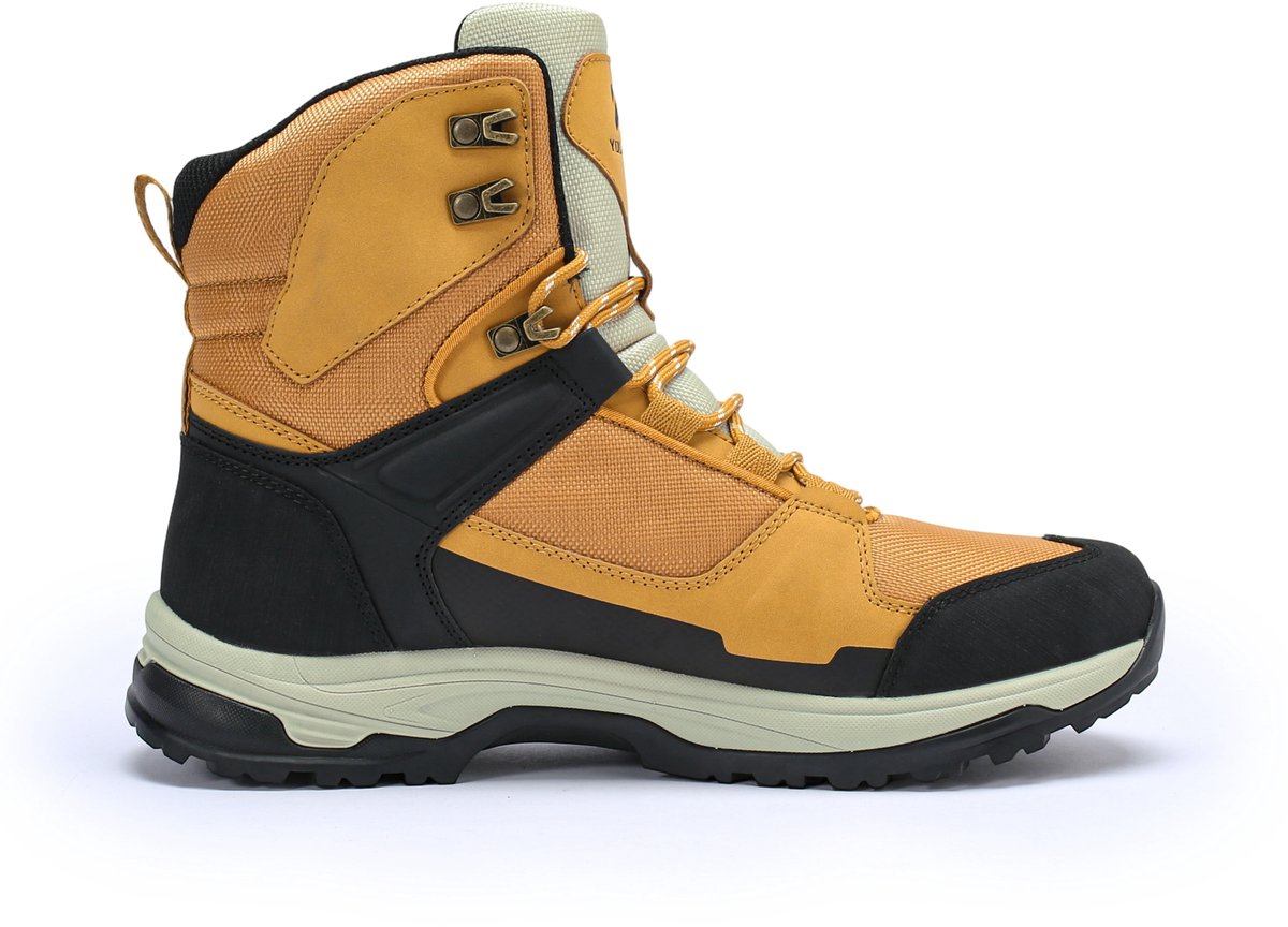 YOUTHUP Heren Wandelschoenen Hoge laarzen Antislip Waterdicht 44 Geel