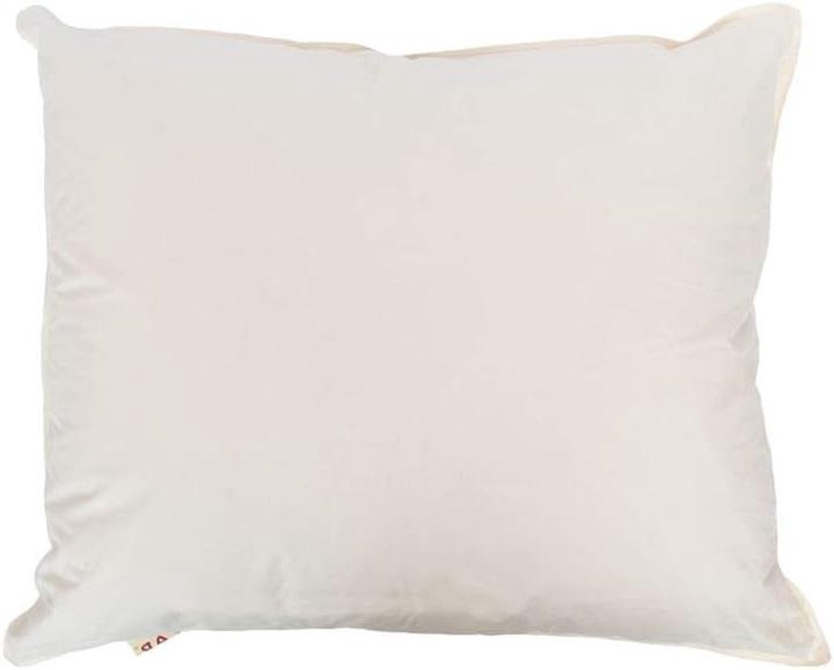 Hoofdkussen Kapok - Natuurlijk Kussen - Comfortabel Slapen - Vochtregulerend - 60x70 cm - Wit