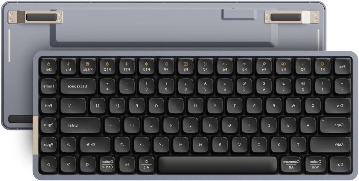 Mechanisch Toetsenbord - Laag Profiel - Comfortabel Typen - Zelfsmerende POM Switches - 75 Procent - Zwart