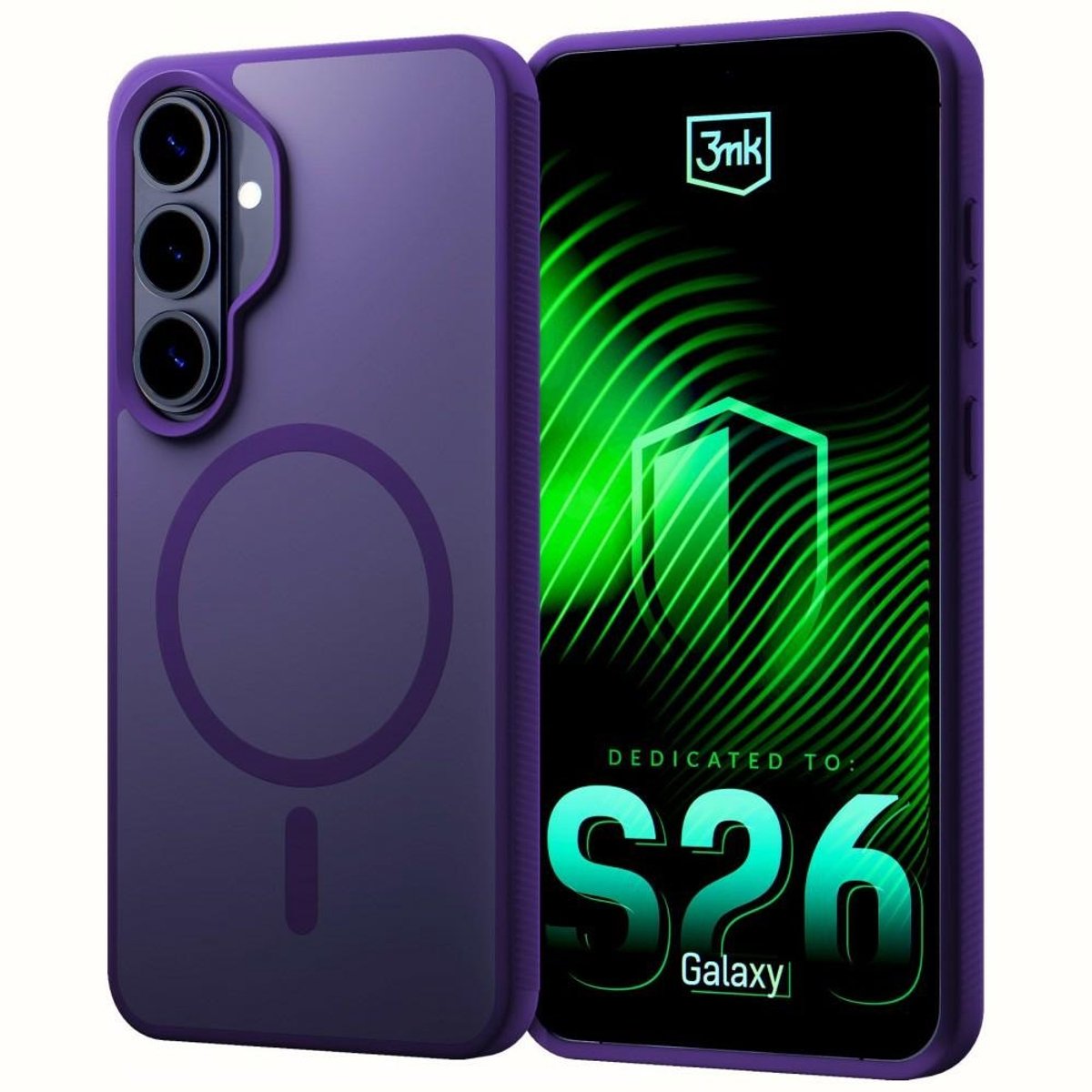 3Mk Smoke Magcase Hoesje Voor Samsung Galaxy S26+ Beschermt De Zijkanten En Achterkant Van De Telefoon
