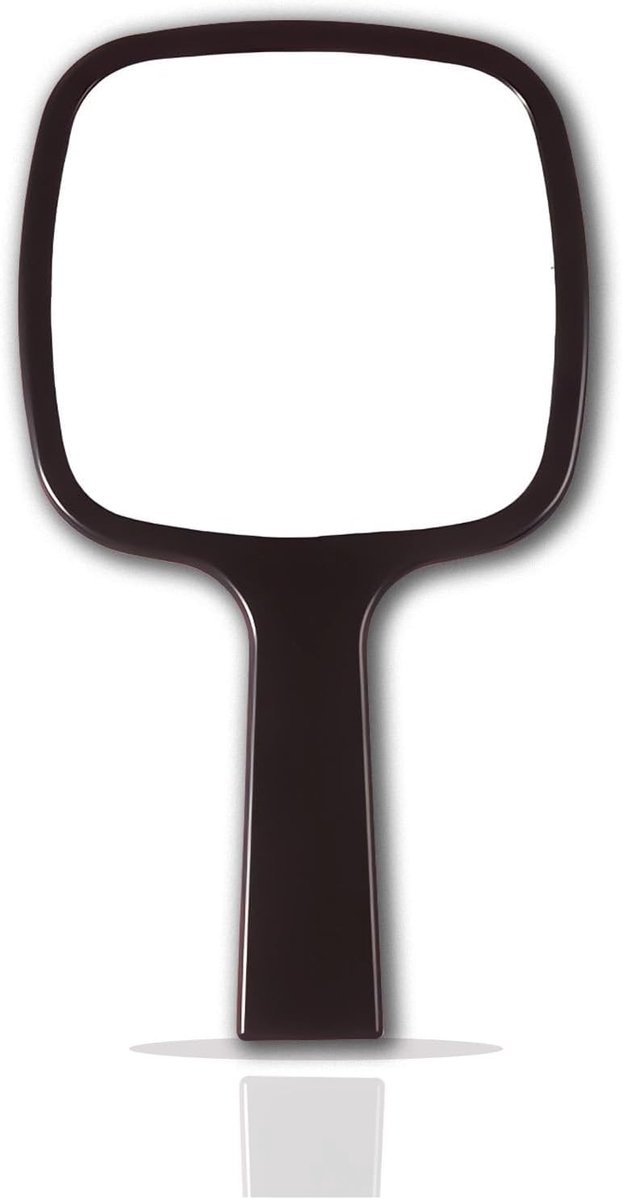 Ronde Handspiegel met Handvat, Draagbare Reismirror voor Kappers en Thuisgebruik, 360 Graden Weergave, Ideaal voor Make-up en Verzorging