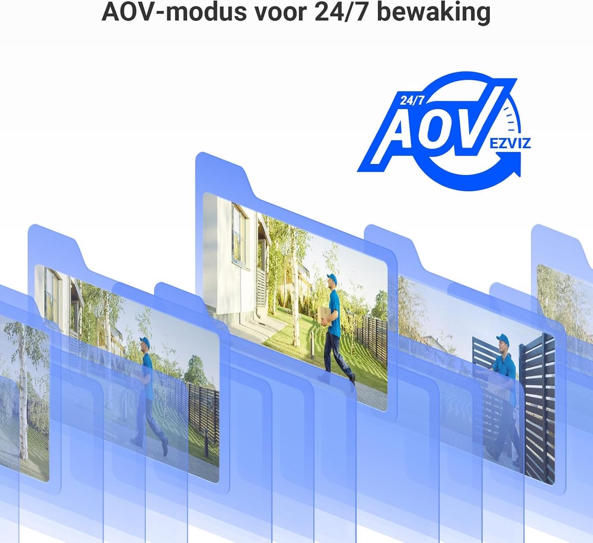 Thijox - Draadloze 4K Beveiligingscamera Buiten op Batterij, 10400 mAh, Slimme AI Persoonsdetectie, IP66 Waterdicht, Kleuren-Nachtzicht, 2-Weg Audio,