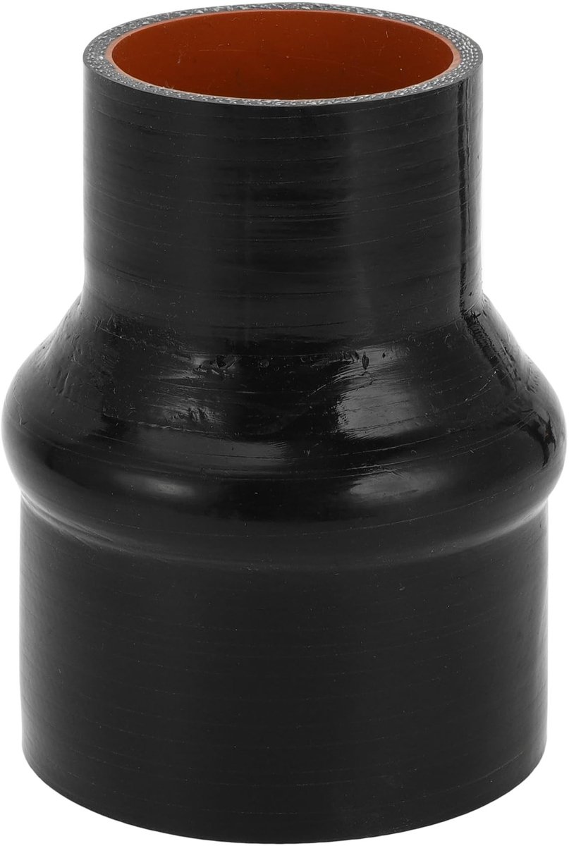 Dailygoods- Koelmiddelslang Hump slang - Siliconenmateriaal - Binnendiameter 89 mm/63 mm - Lengte 127 mm - Max. temperatuur 300℃ - Meerlaags weefselproces - Siliconenslang