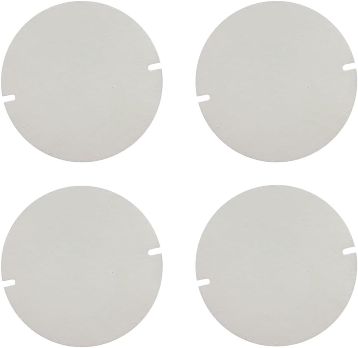Hittebestendige schoorsteenafdichtingen, set van 4, voor diameter 120-150 mm, ideaal voor rookkanalen en isolatie