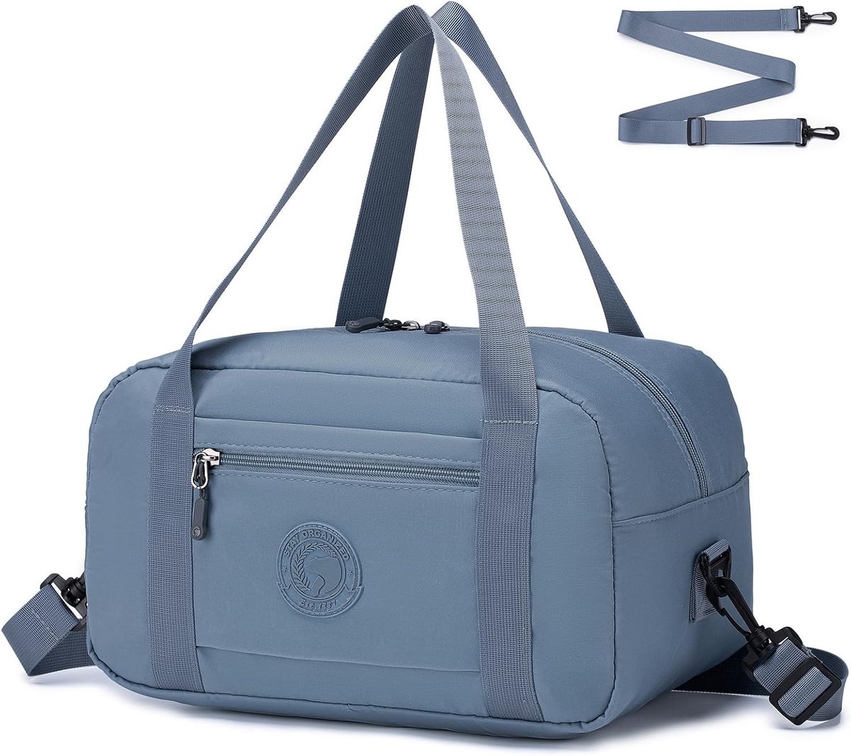 Kleine Reistas voor Handbagage 35x20x20cm - Waterdichte Weekendtas voor Vliegtuig en Fitness, Ideaal voor Korte Trips en Reisaccessoires