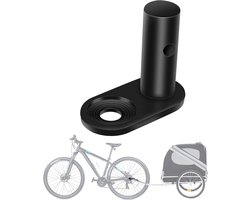 Koppeling, Universele Aanhangerkoppeling Adapter voor Fietskar, Draagbare Trekhaak Aansluiting voor Kinderwagen, Hondenkar en Huisdierenkar