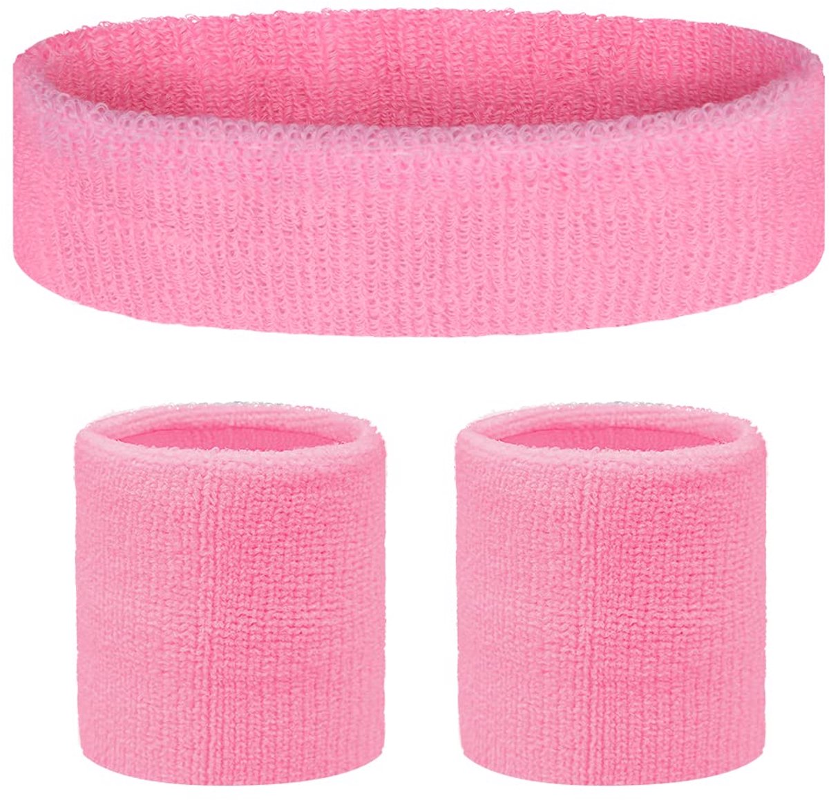 Zweetbanden, absorberende polsbanden voor dames en heren, fitnessarm, zweetband, sport, zweetband, armband, zacht katoen, voor handbal, voetbal, tennis