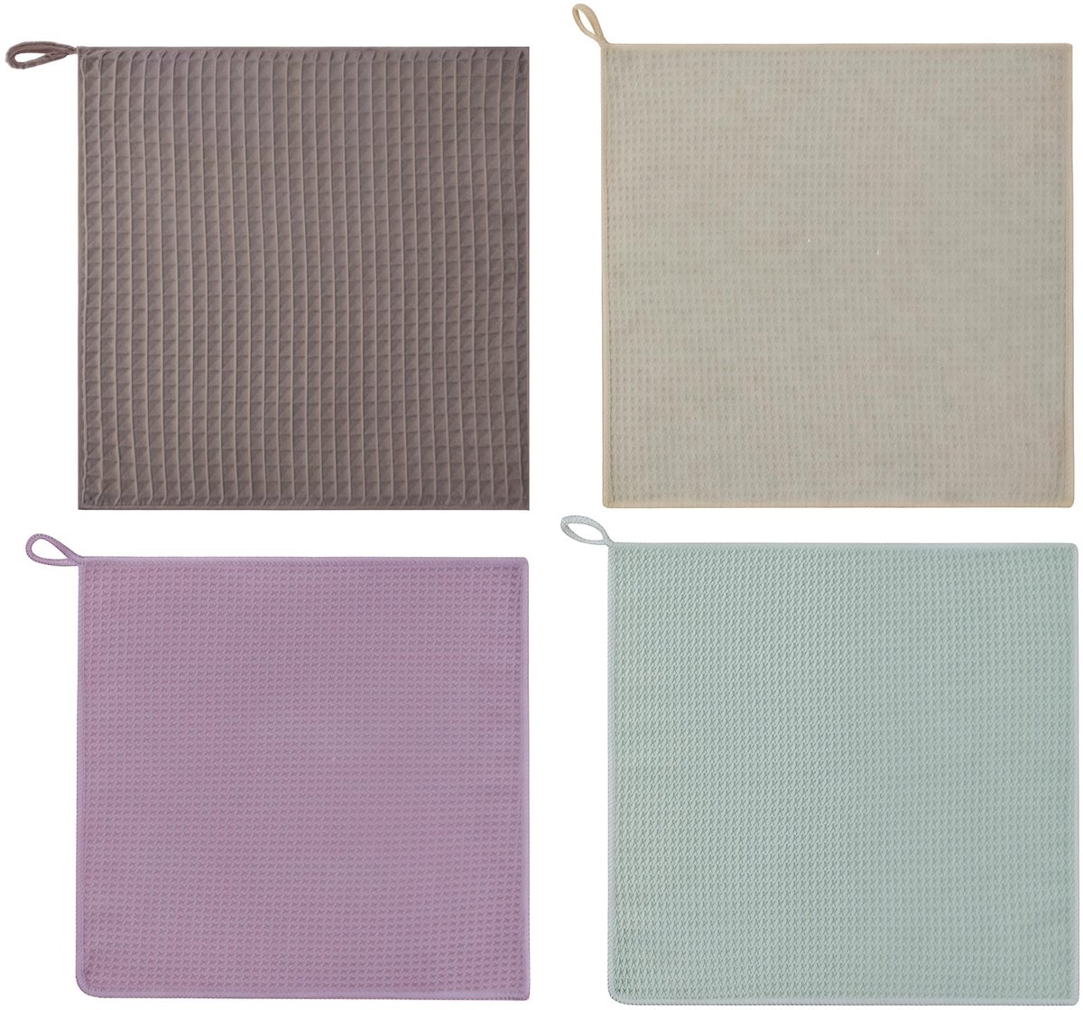 Doek, 4 Stuks, Hoogwaardige Microvezel, 30 x 30 cm, Ideaal voor Espresso Machine Accessoires en Reiniging